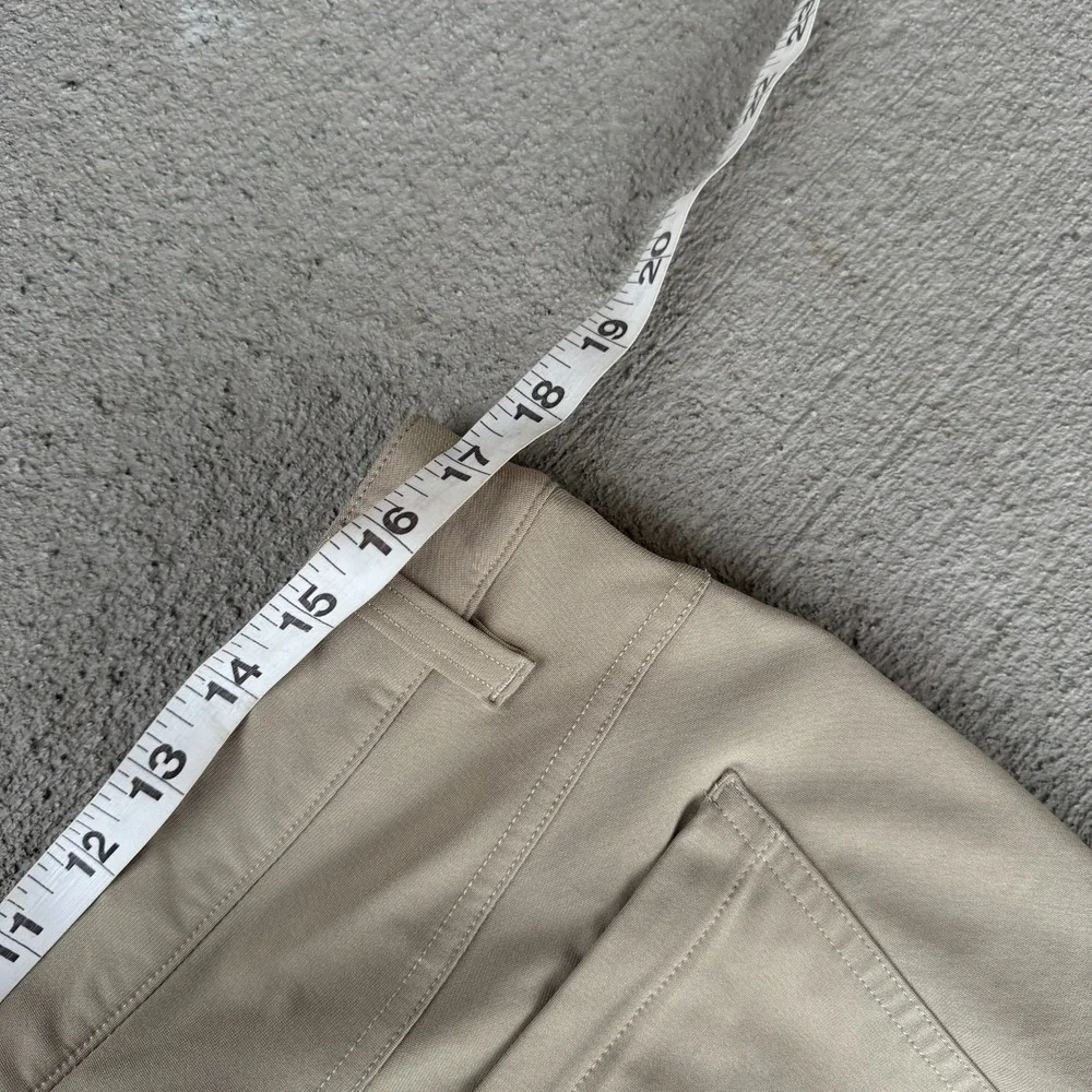 Lululemon ABC Mens Pants Beige Casual‎ Straight Leg 5 Pocket Stretch Size 32